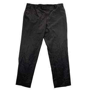Brooks Brothers Madison Fit Dress Pants‎ Mens 42x30 Charcoal Grey Wool Blend
